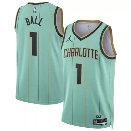 LaMelo Ball Charlotte Hornets 2025 Swingman Jersey City - Mint