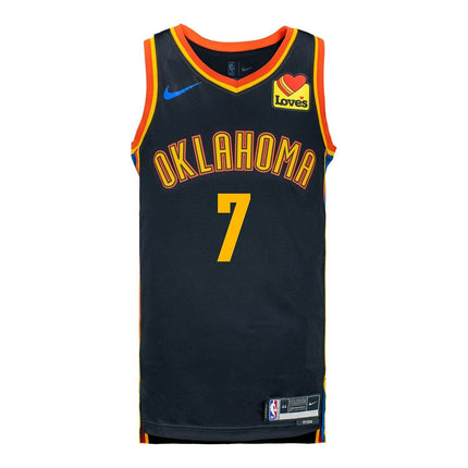 Chet Holmgren Oklahoma City Thunder 2025 City Edition Swingman Jersey - Black