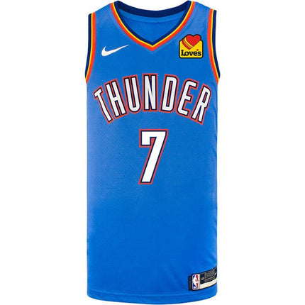 Chet Holmgren Oklahoma City Thunder 2025 Icon Swingman Jersey - Blue