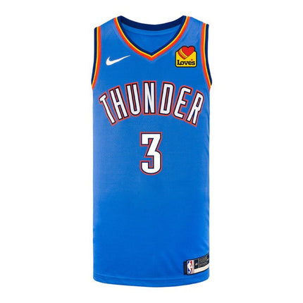 Dillon Jones Oklahoma City Thunder 2025 Icon Swingman Jersey - Blue