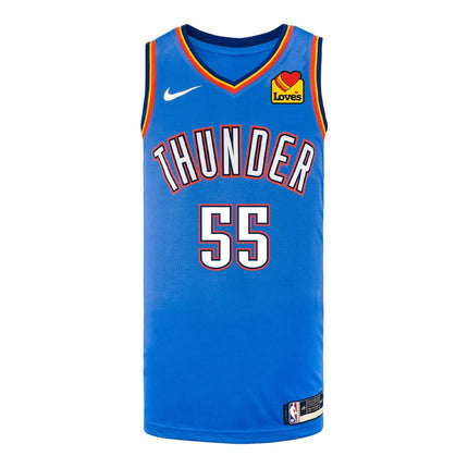 Isaiah Hartenstein Oklahoma City Thunder 2025 Icon Swingman Jersey - Blue