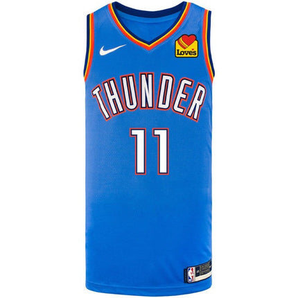 Isaiah Joe Oklahoma City Thunder 2025 Icon Swingman Jersey - Blue