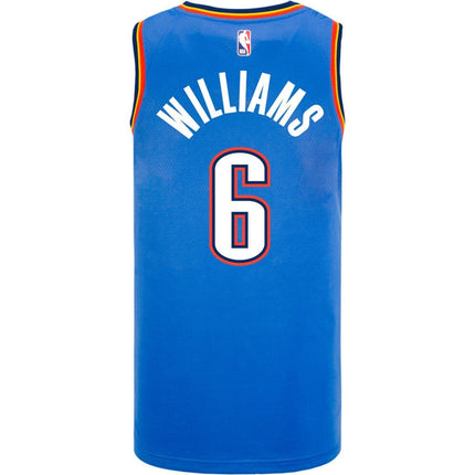 Jaylin Williams Oklahoma City Thunder 2025 Icon Swingman Jersey - Blue