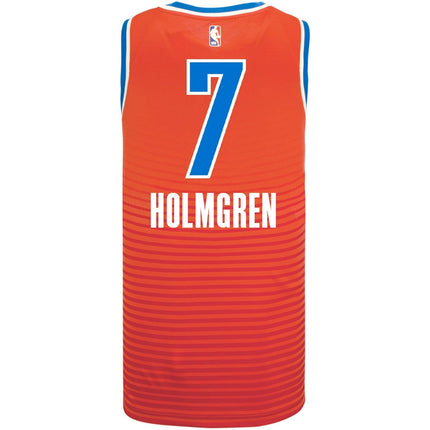 Chet Holmgren Oklahoma City Thunder 2025 Statement Swingman Jersey - Orange