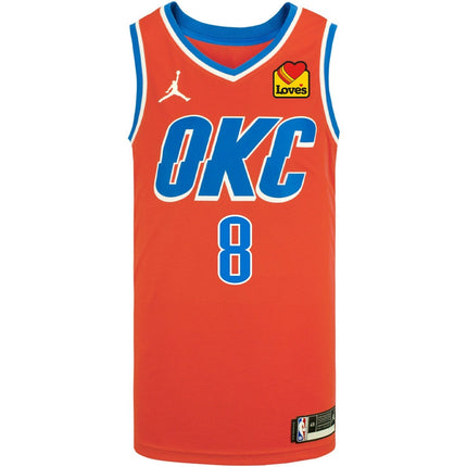 Jalen Williams Oklahoma City Thunder 2025 Statement Swingman Jersey - Orange