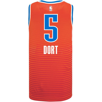 Luguentz Dort Oklahoma City Thunder 2025 Statement Swingman Jersey - Orange