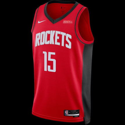 Reed Sheppard Houston Rockets 2025 Icon Edition Swingman Jersey - Red