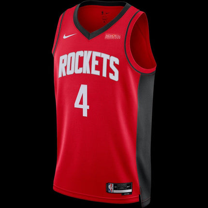 Jalen Green Houston Rockets 2025 Icon Edition Swingman Jersey - Red