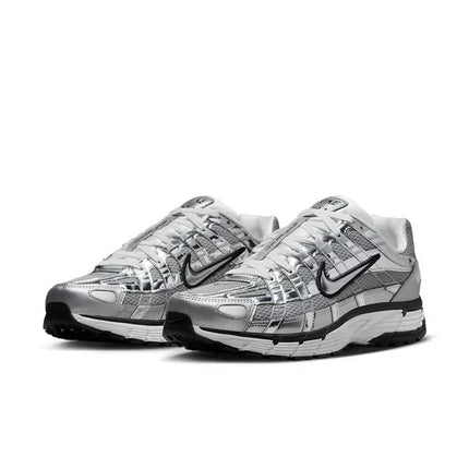 Men's Nike Pâ€'6000 Metallic Silver Shoes