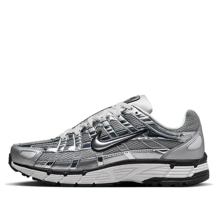 Men's Nike Pâ€'6000 Metallic Silver Shoes