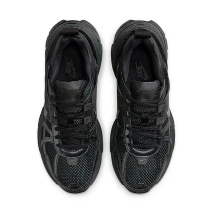 Men's Nike V2K Metallic Silver Black Shoes