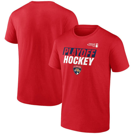 Florida Panthers 2025 Stanley Cup Playoffs Breakout T-Shirt - Red