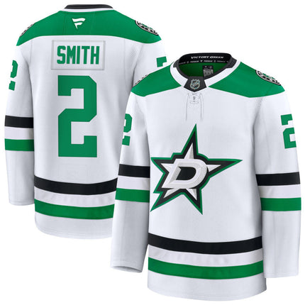 Brendan Smith Dallas Stars 2025 Away Premium Jersey - White