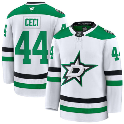 Cody Ceci Dallas Stars 2025 Away Premium Jersey - White