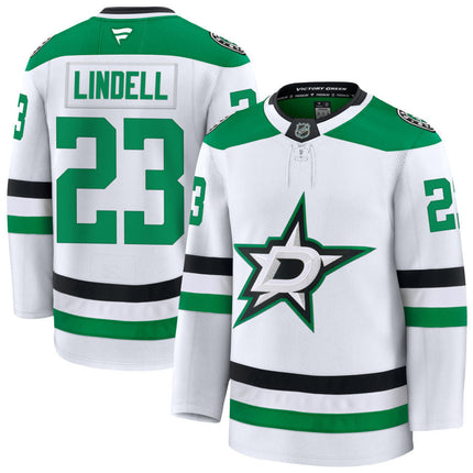 Esa Lindell Dallas Stars 2025 Away Premium Jersey - White