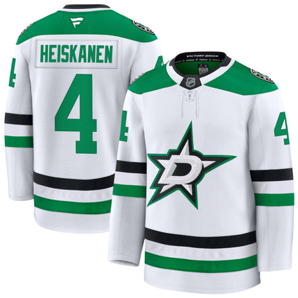 Miro Heiskanen Dallas Stars 2025 Away Premium Jersey - White