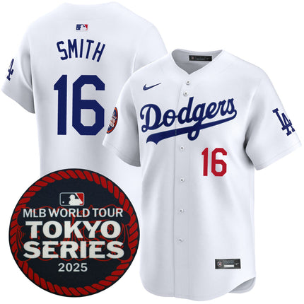 Will Smith Los Angeles Dodgers 2025 Home Tokyo Series Jersey - White