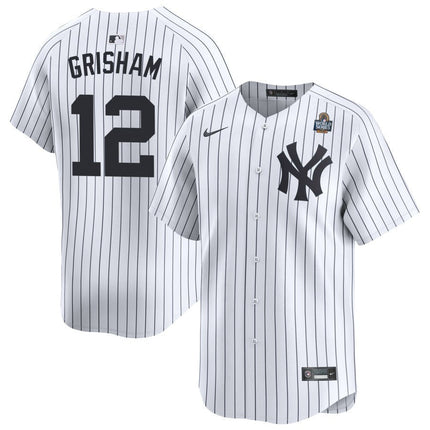 Trent Grisham New York Yankees 2025 World Series Home Limited Baseball Jersey – White