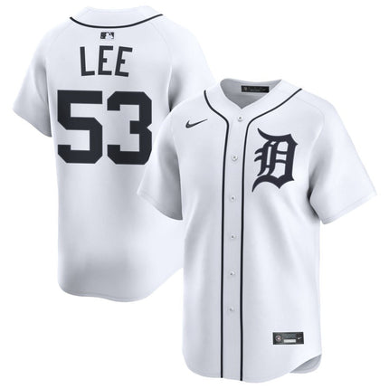 Chase Lee Detroit Tigers 2025 Home Limited Jersey - White