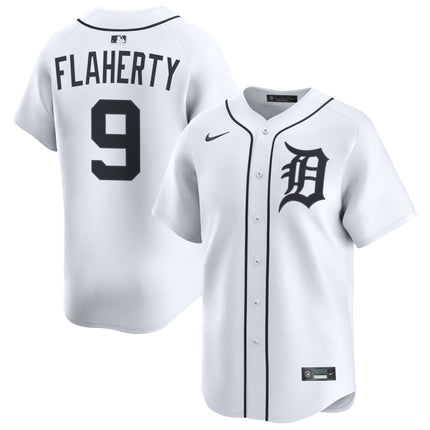 Jack Flaherty Detroit Tigers 2025 Home Limited Jersey - White