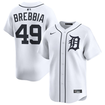 John Brebbia Detroit Tigers 2025 Home Limited Jersey - White
