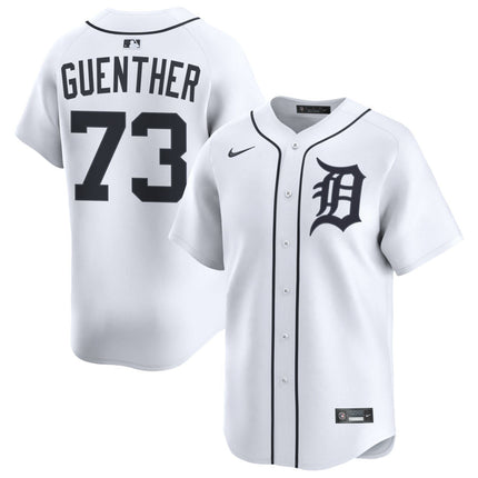 Sean Guenther Detroit Tigers 2025 Home Limited Jersey - White