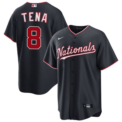 Jose Tena Washington Nationals 2025 Alternate Jersey - Navy