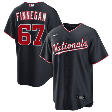 Kyle Finnegan Washington Nationals 2025 Alternate Jersey - Navy