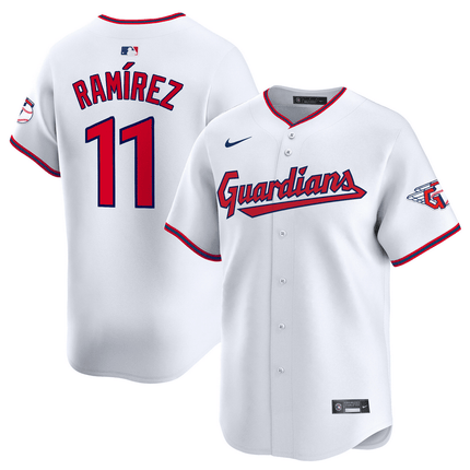 Jose Ramirez Cleveland Guardians 2025 Vapor Premier Limited Jersey - White