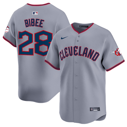 Tanner Bibee Cleveland Guardians 2025 Vapor Premier Limited Jersey - Gray