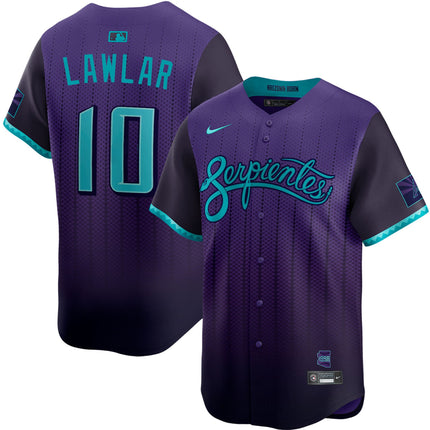 Jordan Lawlar Arizona Diamondbacks 2025 City Connect Limited Jersey - Purple
