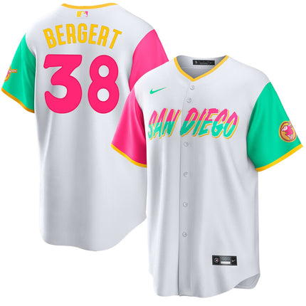 Ryan Bergert San Diego Padres 2025 City Connect Limited Jersey - White