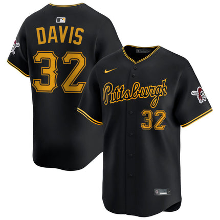 Henry Davis Pittsburgh Pirates 2025 Alternate Limited Jersey - Black