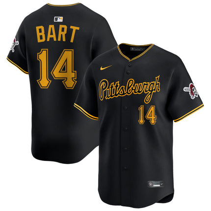 Joey Bart Pittsburgh Pirates 2025 Alternate Limited Jersey - Black