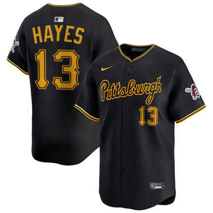 Ke'Bryan Hayes Pittsburgh Pirates 2025 Alternate Limited Jersey - Black