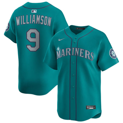 Ben Williamson Seattle Mariners 2025 Alternate Limited Jersey - Aqua