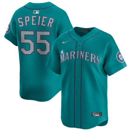 Gabe Speier Seattle Mariners 2025 Alternate Limited Jersey - Aqua