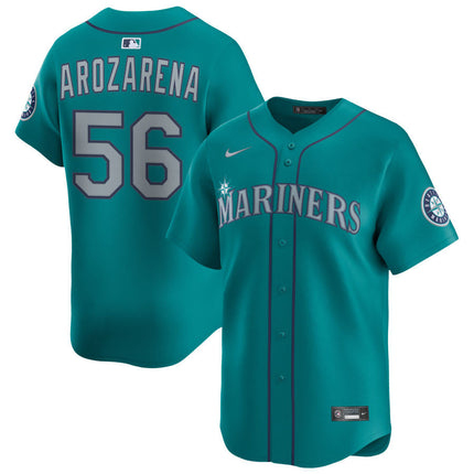 Randy Arozarena Seattle Mariners 2025 Alternate Limited Jersey - Aqua