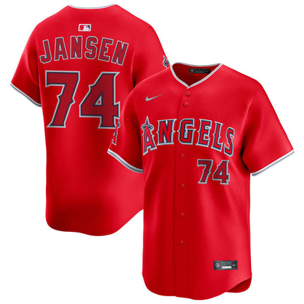 Kenley Jansen Los Angeles Angels 2025 Alternate Limited Jersey - Red