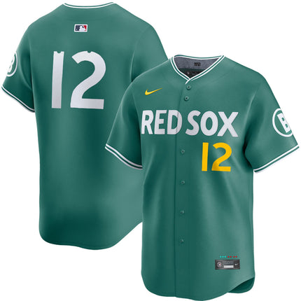 Connor Wong Boston Red Sox 2025 City Connect Limited Jersey - Green