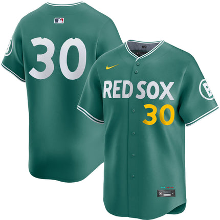 Rob Refsnyder Boston Red Sox 2025 City Connect Limited Jersey - Green
