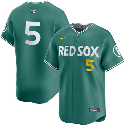 Vaughn Grissom Boston Red Sox 2025 City Connect Limited Jersey - Green