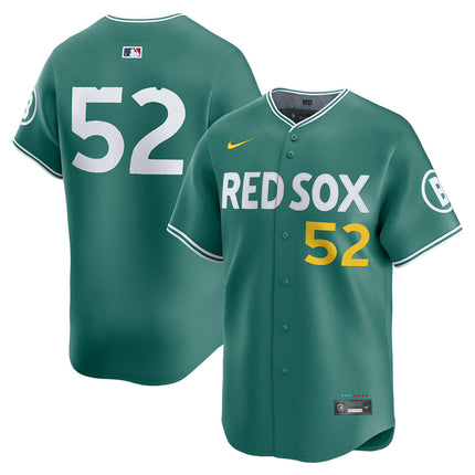 Wilyer Abreu Boston Red Sox 2025 City Connect Limited Jersey - Green