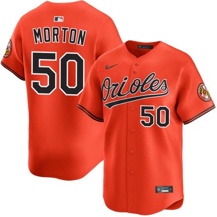 Charlie Morton Baltimore Orioles 2025 Alternate Limited Jersey - Orange