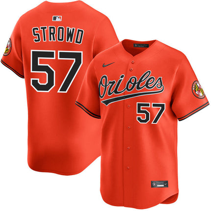 Kade Strowd Baltimore Orioles 2025 Alternate Limited Jersey - Orange