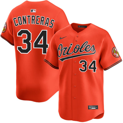Roansy Contreras Baltimore Orioles 2025 Alternate Limited Jersey - Orange