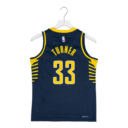 Myles Turner Indiana Pacers 2025 Icon Swingman Jersey - Navy