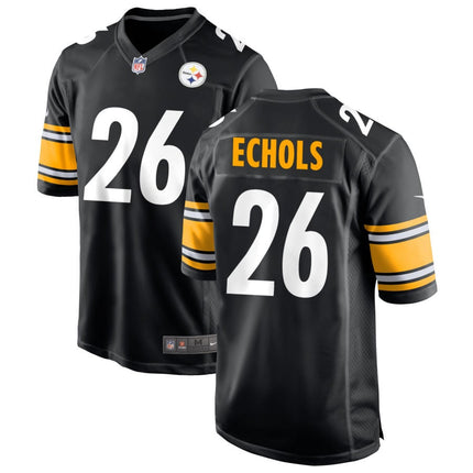 Brandin Echols Pittsburgh Steelers 2025 Game Jersey - Black