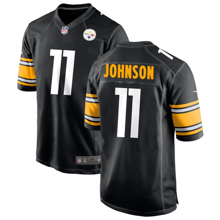 Brandon Johnson Pittsburgh Steelers 2025 Game Jersey - Black