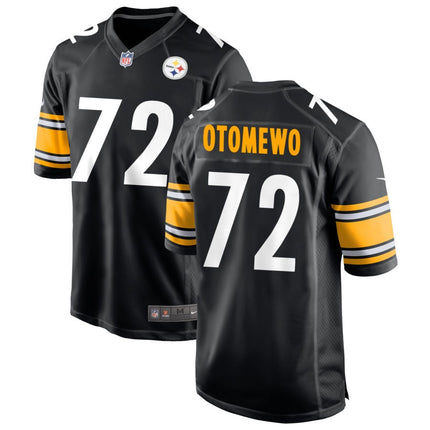 Esezi Otomewo Pittsburgh Steelers 2025 Game Jersey - Black